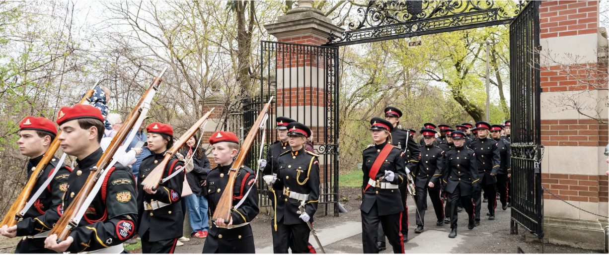 Ridley’s Historic Cadet Inspection & Church Parade